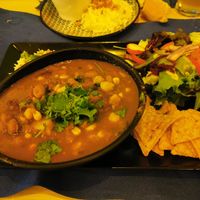 Chili sin carne at La Esterella in Lagos