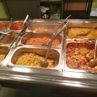 Buffet at Africa Daily in Lund