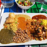 Lunch at Africa Daily at Africa Daily in Lund