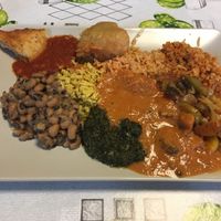 Vegan Buffet  at Africa Daily in Lund