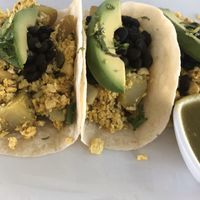 Breakfast Tacos at MidMod Cafe in Palm Springs