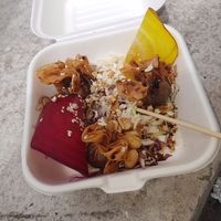 Vegan Dumplings - I got 5 but couldn't wait! Very tasty at Vegan Earthlings in Brighton