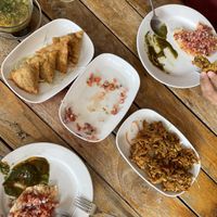 Vegane und vegetarisch Optionen in der Speisekarte  at Taste of India in Koh Chang