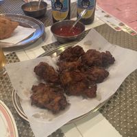 Veg pakora  at Chakra in Kyoto