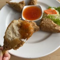 Chicken drumsticks   at Happy Veggie in Redondo Beach
