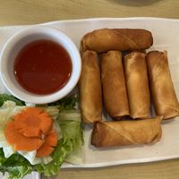Vegan Egg rolls  at Happy Veggie in Redondo Beach