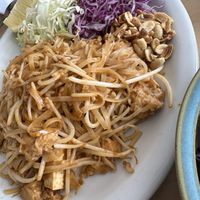 Pad Thai was very good   at Happy Veggie in Redondo Beach