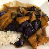 Eggplant basil  at Happy Veggie in Redondo Beach