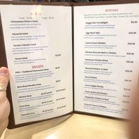 Menu  at Happy Veggie in Redondo Beach