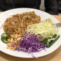 Chicken Pad Thai  at Happy Veggie in Redondo Beach