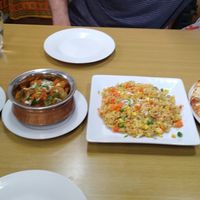 Very filling for two people at Royal Nan House in Takayama