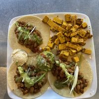 Vegan Huevos Rancheros at Wild Root Cafe in Boise