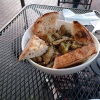 Mushroom gremolata at Wild Root Cafe in Boise