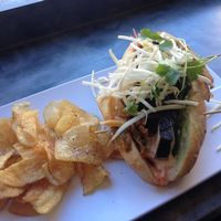 Vegan banh mi! at Wild Root Cafe in Boise