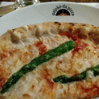 vegan pizza at Galpao da Pizza in Sao Paulo