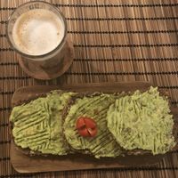 Yummy avo toast ❤️  at Aloha Cafe in Lisbon