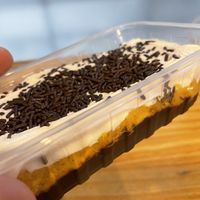 Delicious desert  at Vegano SP in Sao Paulo