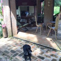 We can also rest here at Rancho dos Gnomos in Joanopolis