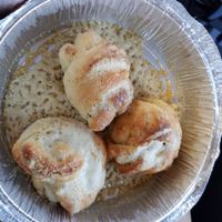 Cashew cheese knots at Little Nook Cafe in West Sayville