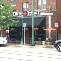 Patio seating on the Loop at Three Kings Public House in St Louis
