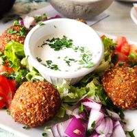 Homemade Falafel at Ilili in Tenerife
