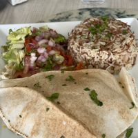 Vegan chicken shawarma   at Ilili in Tenerife