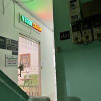 Then up the stairs  at Veggie Saigon - Vietnam & Thai Vegan Restaurant in Ho Chi Minh City