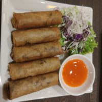 Spring Rolls at Veggie Saigon - Vietnam & Thai Vegan Restaurant in Ho Chi Minh City