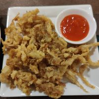 Fried mushrooms at Veggie Saigon - Vietnam & Thai Vegan Restaurant in Ho Chi Minh City
