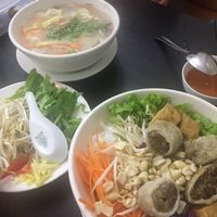 Our meals  at Veggie Saigon - Vietnam & Thai Vegan Restaurant in Ho Chi Minh City