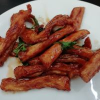 My fav!!! Tofu with Basil!!! 10 out of 10!!! at Veggie Saigon - Vietnam & Thai Vegan Restaurant in Ho Chi Minh City