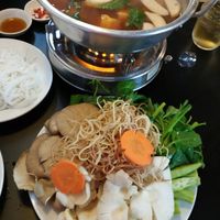 Hot pot at Veggie Saigon - Vietnam & Thai Vegan Restaurant in Ho Chi Minh City