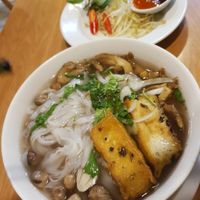 Pho Nam, Noodlesoup with Mushroom & Tofu at Veggie Saigon - Vietnam & Thai Vegan Restaurant in Ho Chi Minh City