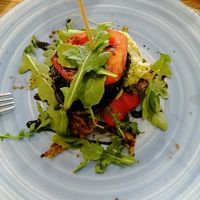 Zucchini stack at Health Freak Cafe in Applecross