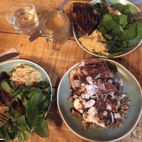 Frittatas and pancakes at Sazzy & Fran in East London