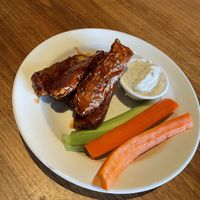 Seitan wings   at Benson Brewery in Omaha
