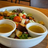 House salad  at Benson Brewery in Omaha