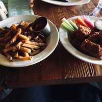 Buffalo seitan wings at Benson Brewery in Omaha