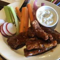 Seitan BBQ Wings  at Benson Brewery in Omaha