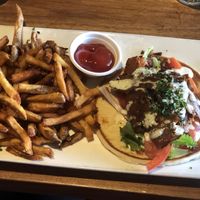 Vegan Gyro at Benson Brewery in Omaha