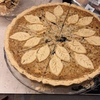 Pie at Lokal Dela Krem in Warsaw