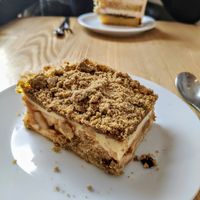 Apfelkuchen at Lokal Dela Krem in Warsaw