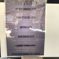 Hot drinks at Nectar in Green Bay