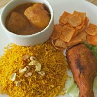 Ayam briyani at Harmony Hut International Food in Northeast Singapore