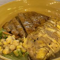 Cutlet rice  at Harmony Hut International Food in Northeast Singapore