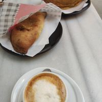 Vegan Pies :) at Starenio Bakery in Corfu