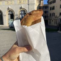 Broccoli pie  at Starenio Bakery in Corfu