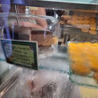 Vegan chocolate cake at Starenio Bakery in Corfu