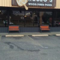 outside of the building  at Russo's Kitchen and Bar in Zanesville