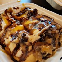 Samoa with cookie dough at Cinnaholic - Centennial in Las Vegas